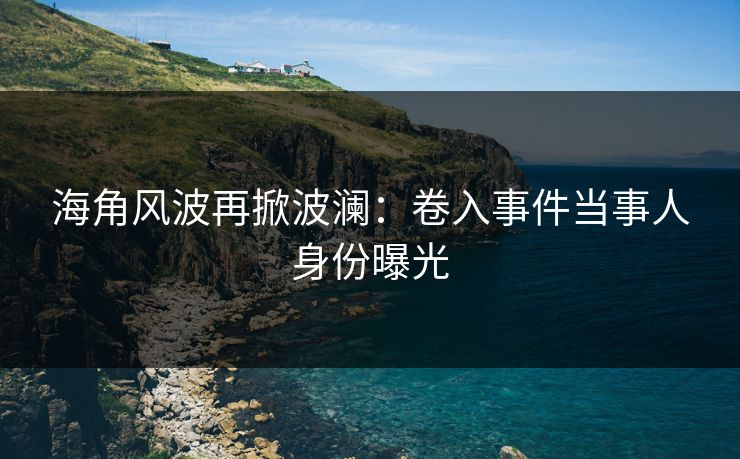 海角风波再掀波澜：卷入事件当事人身份曝光